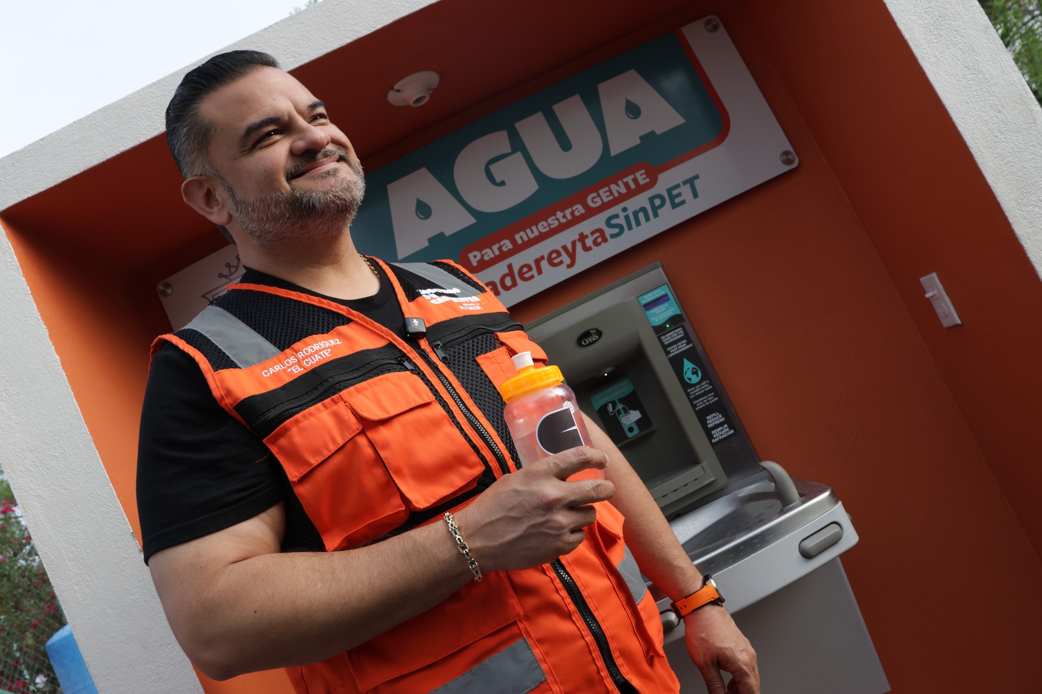 Inauguran bebedero “Agua para Nuestra Gente” en Plaza Tampiquito