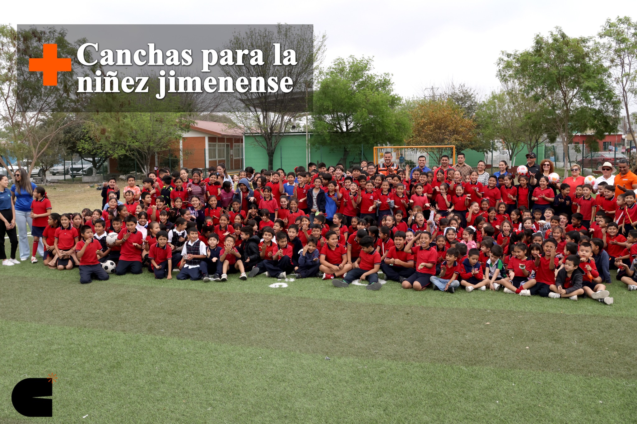 Más canchas para la niñez jimenense